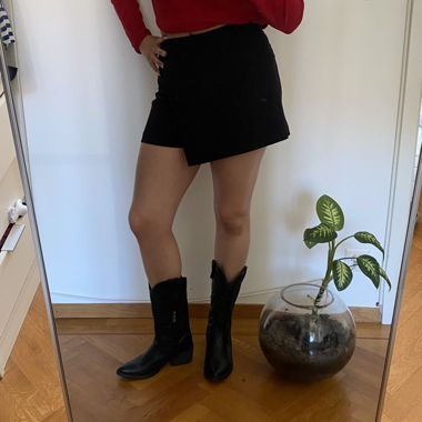 Jupe short noire