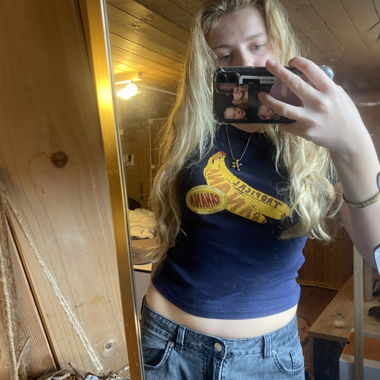 Women’s Summer T-shirt Blue, Size S