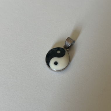 Ying Yang Silber Anhänger
