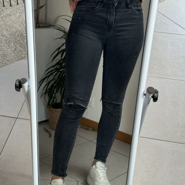 Jean taille haute