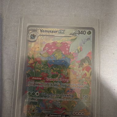 Carta Pokémon Venusaur ex