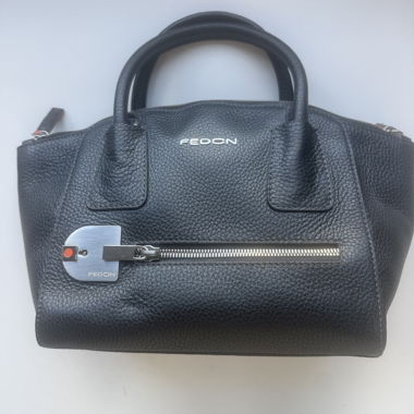 Sac en cuir noir de FEDON