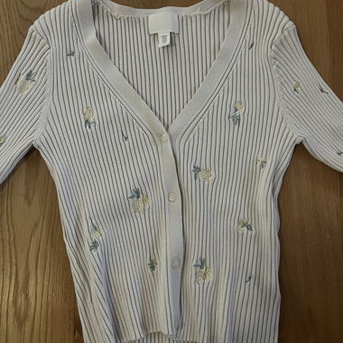 Blumen-Cardigan