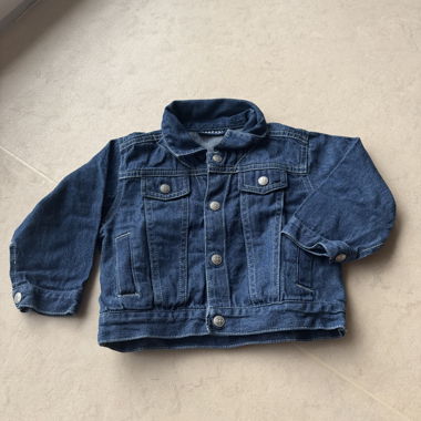 Giacca in jeans per neonati taglia 9 mesi