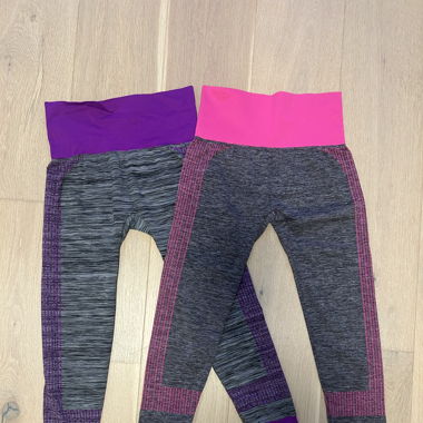 Doppelpack 3/4 lange Sportleggins 