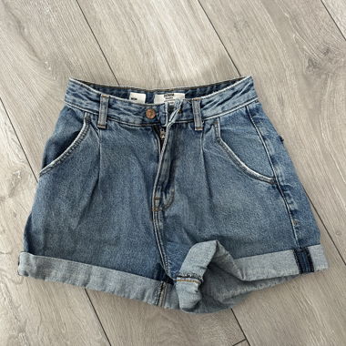 Short in denim Bershka