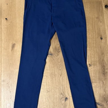 Pantaloni chino blu