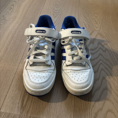 Baskets Adidas blanc/bleu