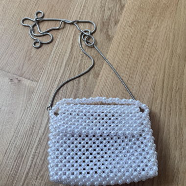 Pearl Beaded Mini Bag