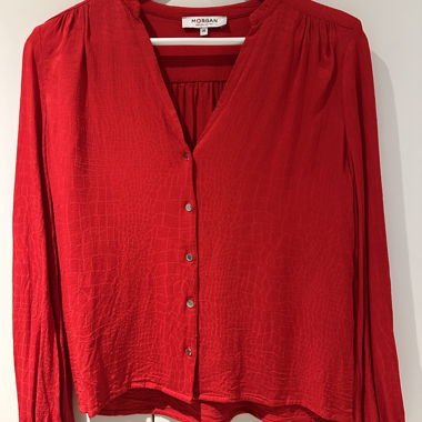 Blouse rouge Morgan demain, taille 36