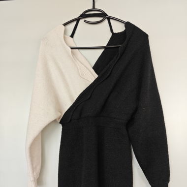 Kleid 2farbig