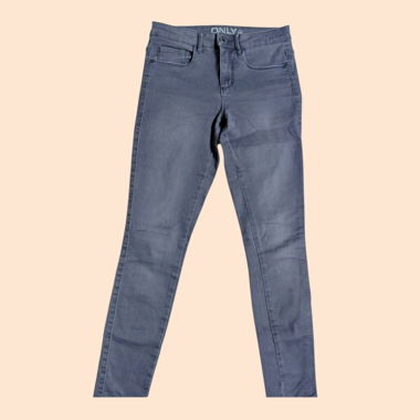 Graue ONLY Skinny Jeans