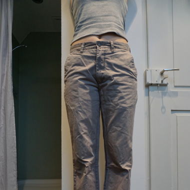 Dockers Hose Hellgrau