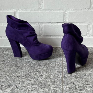 Jennika High Heels Purple – Size 40, 12,5 cm heel
