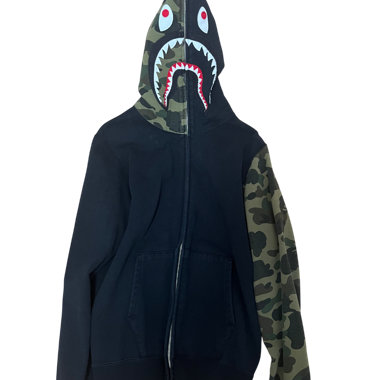 Felpa Bape con zip integrale Taglia L