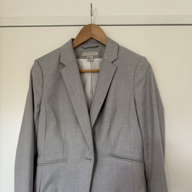 Blaser gris/bleu