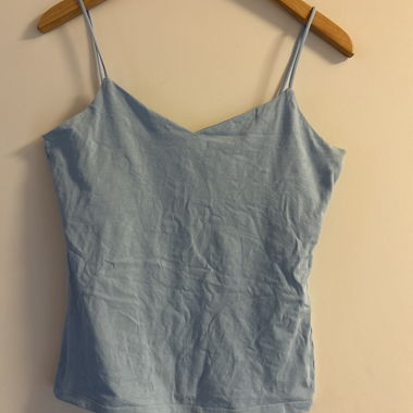 Light Blue Spaghetti Strap Top