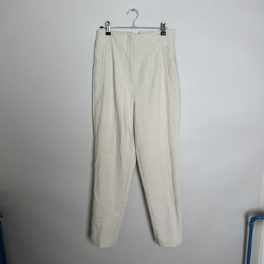 Pantaloni crema Zara
