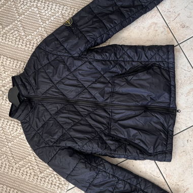 Stone Island Steppjacke schwarz Grösse L