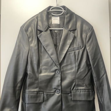 Blazer similicuir 