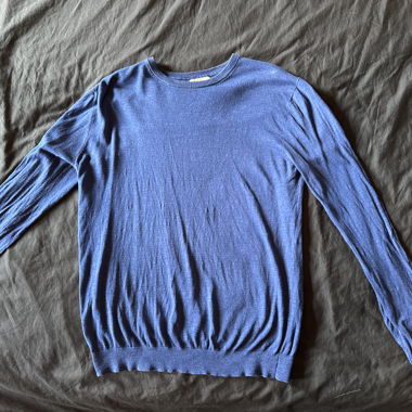 Pull bleu électrique taille M