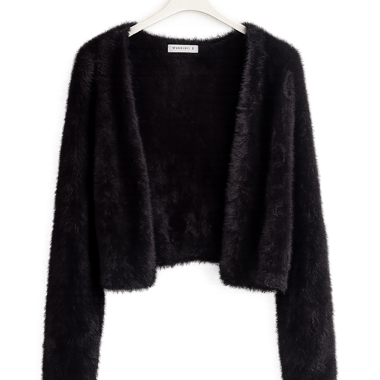 Weicher, flauschiger Cardigan von Terranova