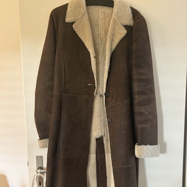 Brauner Leonadro Ledermantel