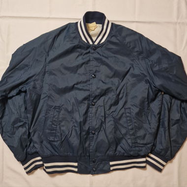 Navy Blue Bomber Jacket