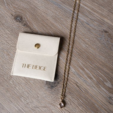 Gold-plated stainless steel necklace THE BEIGE