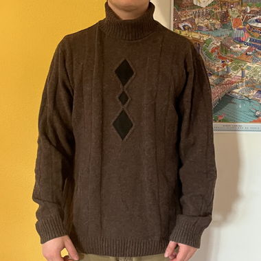 brauner Burlington Rollkragenpullover