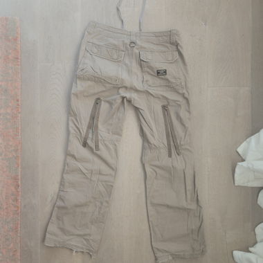 Beige cargo pants