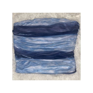 Haut bandeau bleu