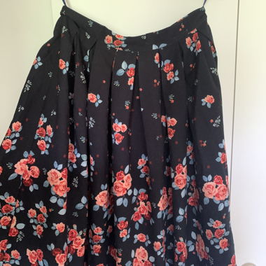 Hell Bunny Floral Skirt