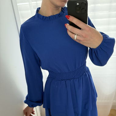 A-Kleid Königsblau 