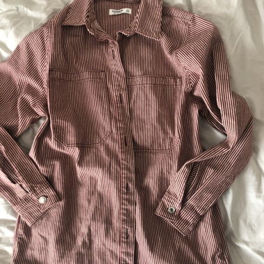 Gestreifte Jacke von Pull&Bear, Grösse S