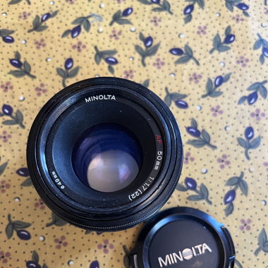 OPTIQUE MINOLTA AF 50mm