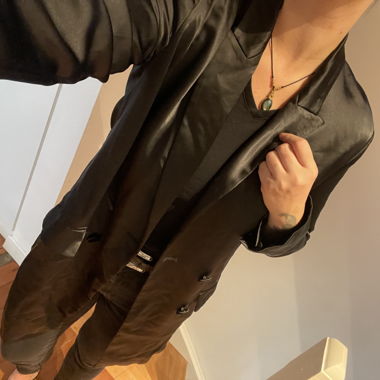 Samt blazer
