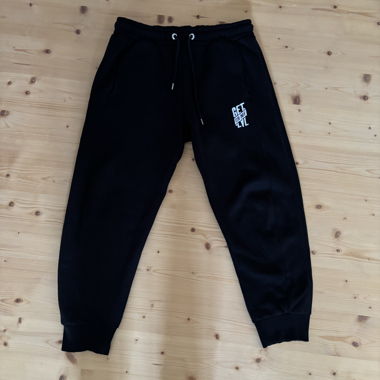 Black Jogger Pants: Get on my Lvl!