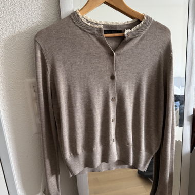 Zara Strickjacke braun