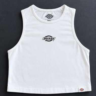 Crop top blanc Dickies 