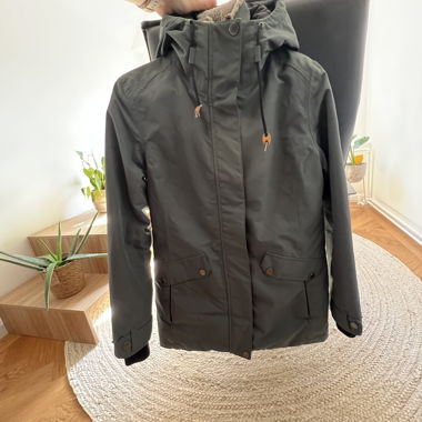 Veste d’hiver pour femmes avec capuche, imperméable