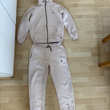 Beiger Ralph Lauren Jogginganzug