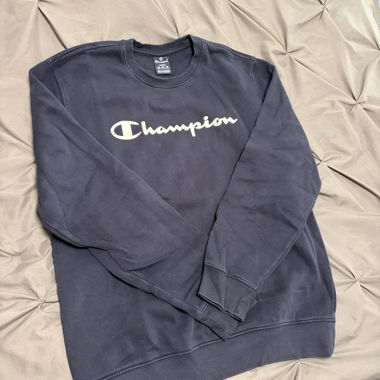 Champion - Maglione blu scuro Tagl. L