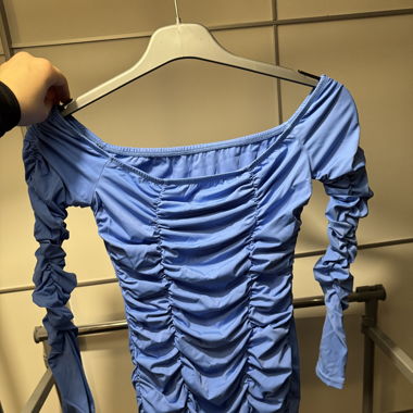 Robe bleue