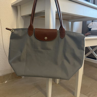 Longchamp bag grey size L