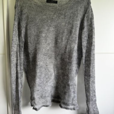 Grey Mohair Sweater