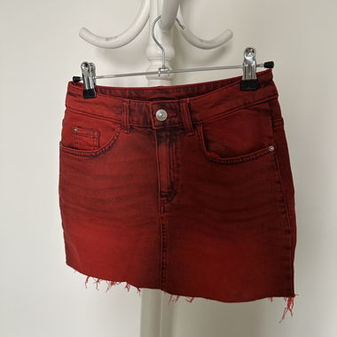 Mini jupe rouge