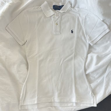 Polo Ralph Lauren Poloshirt sur mesure - Blanc