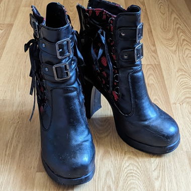Bottines a talons DEMONIA "Crypto-51''