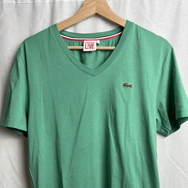 T-shirt Lacoste vert foncé 